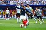 Antoine Griezmann gives France early lead