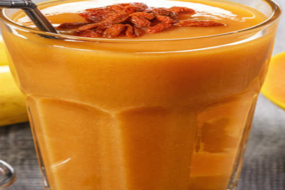 Papaya Banana Smoothie recipe by Sarika Sharma on Times Food