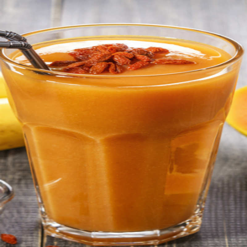 Mango Banana Papaya Smoothie Recipe: How to Make Mango Banana Papaya  Smoothie Recipe | Homemade Mango Banana Papaya Smoothie Recipe