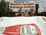  Largest ketchup packet