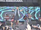 Guru Randhawa performs at a city club