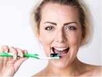 Be careful of toothpastes containing charcoal