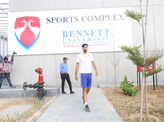 Ishant Sharma visits Bennett University