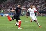 Croatia scores a 2-1 against England