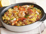 One-pot Spanish Rice and Prawn