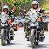 Article image for: Bikers <i class="tbold">prakash patel</i> and Hiren Patel share their experiences of biking from Ahmedabad to London