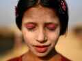 In pictures: Wearing tradition, Thanaka in a Rohingya camp