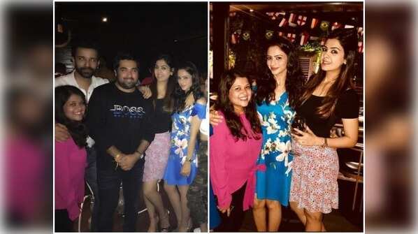Kahiin Toh Hoga's Aamna Sharif celebrates birthday with husband and friends; see pics