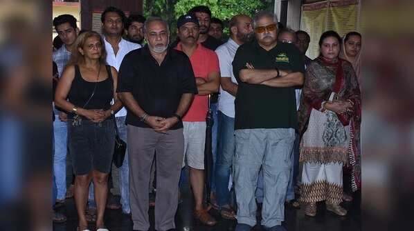 Friends and family pay their last respects