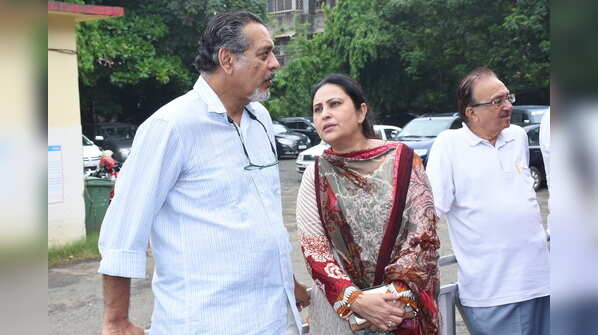 Neelu Kohli seen with Shishir Sharma