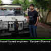 Article image for: Now, take a back seat with this Bhopal techie's self-driven car