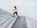 Climb stairs right