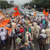 Article image for: <i class="tbold">maharashtra bandh</i>: Protesters vandalise buses, block train routes