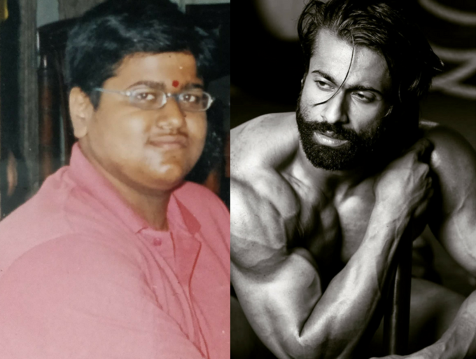 How this man transformed his body in the last 10 years