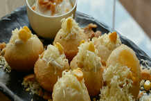 
Cheese Corn Golgappa
