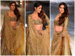 ​Kareena Kapoor Khan shines in golden lehenga at fashion event