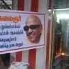 Special prayers being offered in Erikarai Mariamman Temple at Kodambakkam high road, Chennai on Saturday for M Karunanidhi's speedy recovery