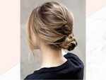 Braided low bun