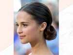Low chignon