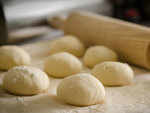 Flour dough