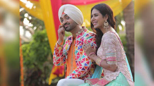Diljit Dosanjh and Sonam Bajwa