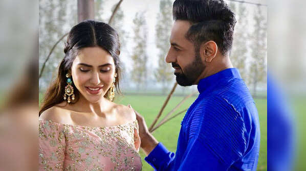 Gippy Grewal and Sonam Bajwa