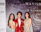 Star kids Janhvi, Khushi and Sara shine at Manish Malhotra's couture show