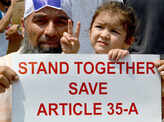Protest over Article 35A cripples life in Kashmir