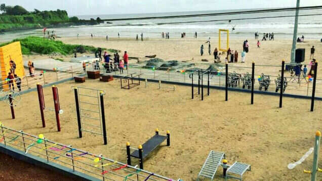 Kannur&rsquo;s Payyambalam Beach gets an open-air gym to motivate people to stay fit