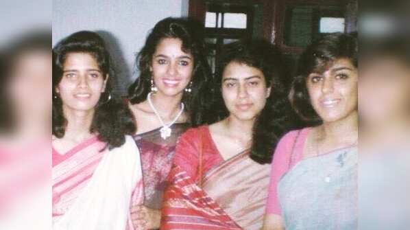 Mallika Sherawat shares an adorable throwback picture from her school days