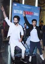 Shahid Kapoor, Shraddha Kapoor and team release trailer of Batti Gul Meter Chalu