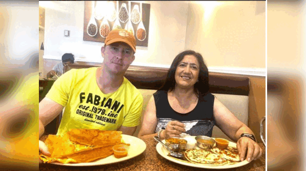Preity Zinta shares some downtime with hubby Gene Goodenough and mother Nilprabha Zinta