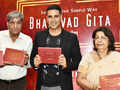Akshay Kumar attends a book launch event