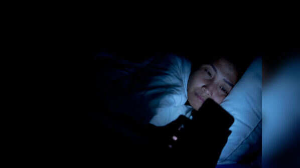 You are glued to your smartphone