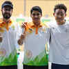 Podium finishers