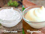 Mayonnaise and Sour Cream