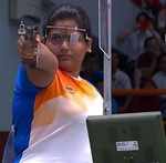 Rahi Sarnobat wins gold in women's 25m pistol