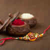 ​I celebrate the festival with my elder sister
