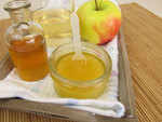 Apple cider vinegar, honey and onion juice
