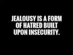 No Jealousy And Insecurities