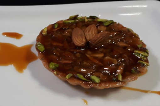 Maple And Mixed Nuts Tart