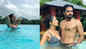 Hina Khan sports bikini as she chills in pool