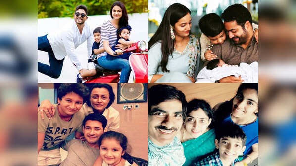 Tollywood stars and their adorable kids