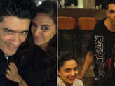 Karan Johar hosts a birthday party for BFF Neha Dhupia