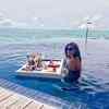 ​Photo: Parineeti Chopra enjoys a 'floating breakfast' in Maldives