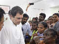 Rahul Gandhi visits flood relief camps in Kerala