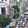 SNAIL’S PACE: Traffic was severely affected on Wednesday as actor-politician Harikrishna’s body was brought to the city. Office-goers were stuck for hours even in the evening. Vehicles were stuck in Banjara Hills, Jubilee Hills and Begumpet with spir