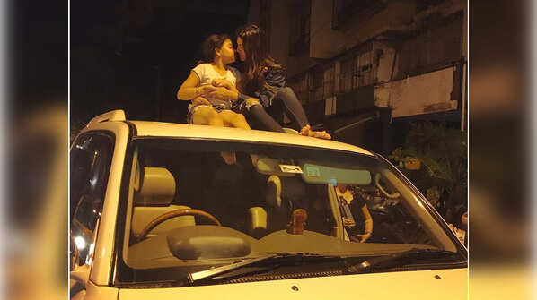 Sushmita Sen shares a beautiful moment with her daughter Alisah