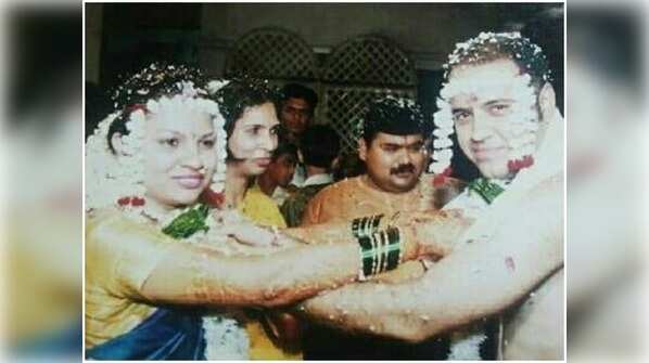 Mandar Chandwadkar aka Bhide of Taarak Mehta Ka Ooltah Chashmah with his real wife Snehal
