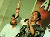 Musicians perform at Atoot Bandhan